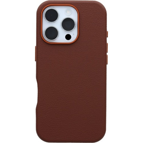 OtterBox Symmetry MagSafe Cactus Leather Apple iPhone 16 Pro Max (6.9") Case Brown - (77-96337),DROP+ 3X Military Standard, 7 Years Warranty - Image 4