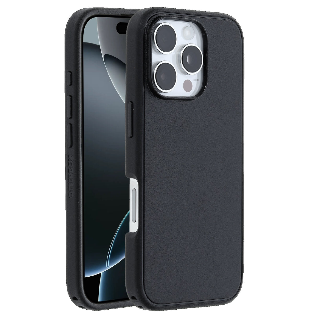OtterBox Symmetry MagSafe Apple iPhone 16 Pro (6.3") Case Black - (77-96561), Antimicrobial, DROP+ 3X Military Standard, Raised Edge,7 Years Warranty - Image 1