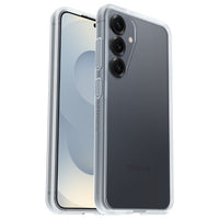 OtterBox React Samsung Galaxy S25 5G (6.2") Case Clear - (77-97378), DROP+ Military Standard, Antimicrobial, Hard Case, Soft Grip, 7 Years Warranty - Image 1