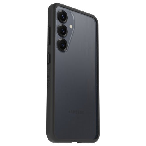OtterBox React Samsung Galaxy S25 5G (6.2") Case Black Crystal (Clear/Black) - (77-97382),Antimicrobial,DROP+ Military Standard,7 Years Warranty - Image 2