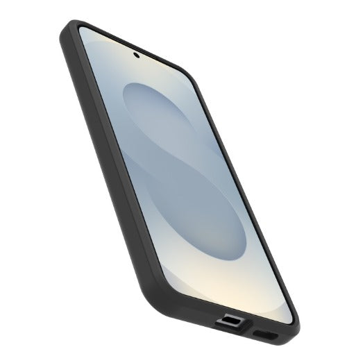 OtterBox React Samsung Galaxy S25+ 5G (6.7") Case Black Crystal (Clear/Black) - (77-97443),DROP+Military Standard,Hard Case,Soft Grip,7 Years Warranty - Image 3