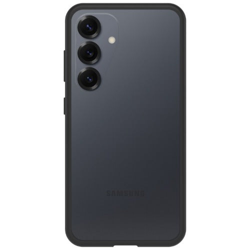 OtterBox React Samsung Galaxy S25+ 5G (6.7") Case Black Crystal (Clear/Black) - (77-97443),DROP+Military Standard,Hard Case,Soft Grip,7 Years Warranty - Image 4