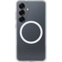 OtterBox Symmetry Clear Magnets Samsung Galaxy S25+ 5G (6.7") Case Clear - (77-97464), DROP+ 3X Military Standard, Raised Edges, 7 Years Warranty - Image 4