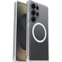 OtterBox Symmetry Clear Magnets Samsung Galaxy S25 Ultra 5G (6.9") Case Clear - (77-97520), DROP+ 3X Military Standard, Raised Edges, 7 Years Warranty - Image 5
