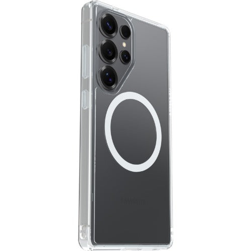 OtterBox Symmetry Clear Magnets Samsung Galaxy S25 Ultra 5G (6.9") Case Clear - (77-97520), DROP+ 3X Military Standard, Raised Edges, 7 Years Warranty - Image 2