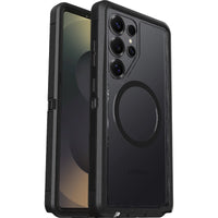 OtterBox Defender XT Clear Magnet Samsung Galaxy S25 Ultra 5G (6.9") Case Dark Side Clear/Black-(77-97584),DROP+ 7X Military Standard,7 Years Warranty - Image 1