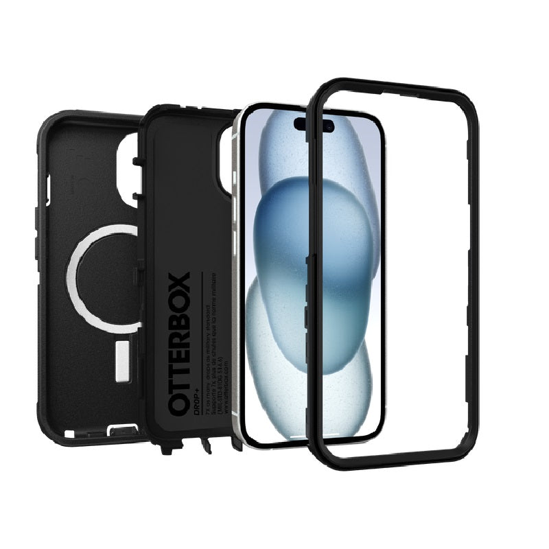 OtterBox Defender MagSafe Apple  iPhone 17e / iPhone 16e / iPhone 15 / iPhone 14 / iPhone 13 (6.1") Case Black - No Retail Packaging ,7 Years Warranty - Image 3