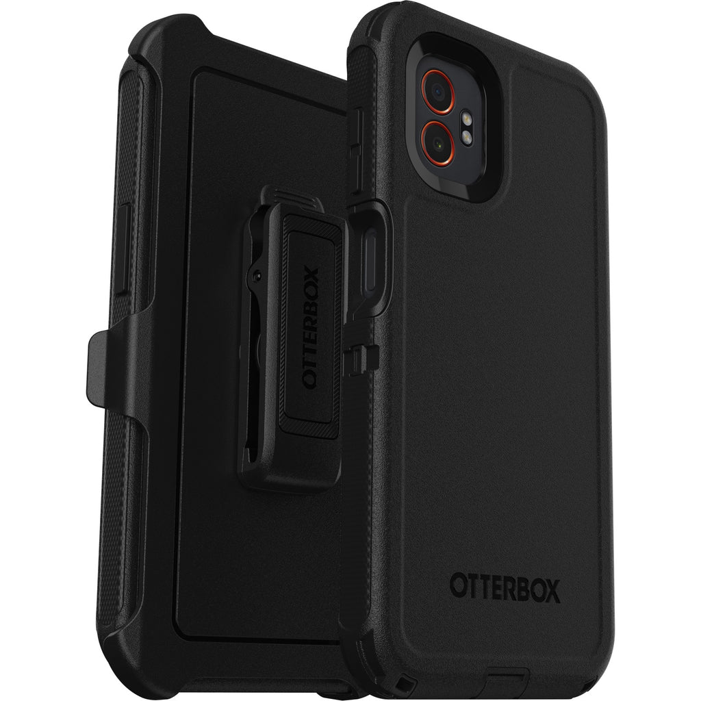 OtterBox Defender Samsung Galaxy XCover7 Pro 5G Case Black - (77-97773), DROP+ 7X Military Standard, Multi-Layer, Port Covers, 7 Years Warranty - Image 1