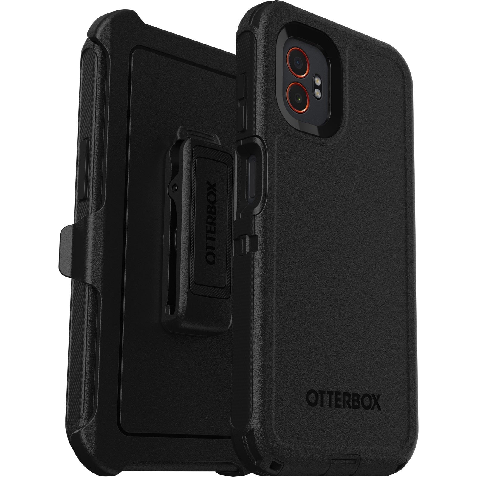 OtterBox Defender Samsung Galaxy XCover7 Pro 5G Case Black - (77-97773), DROP+ 7X Military Standard, Multi-Layer, Port Covers, 7 Years Warranty - Image 1