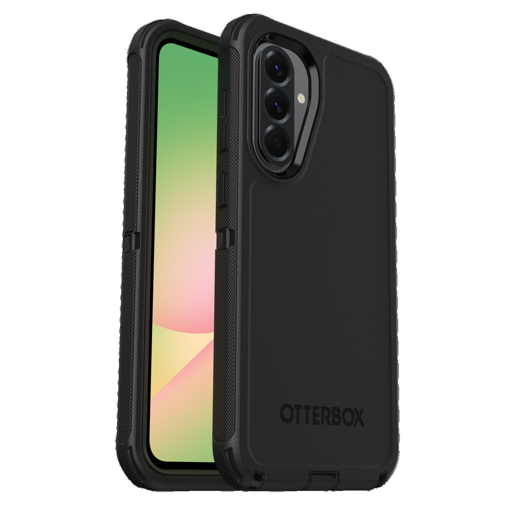 OtterBox Defender Samsung Galaxy A56 5G (6.7") Case Black - (77-97788), DROP+ 7X Military Standard, Multi-Layer, Port Covers, 7 Years Warranty - Image 1