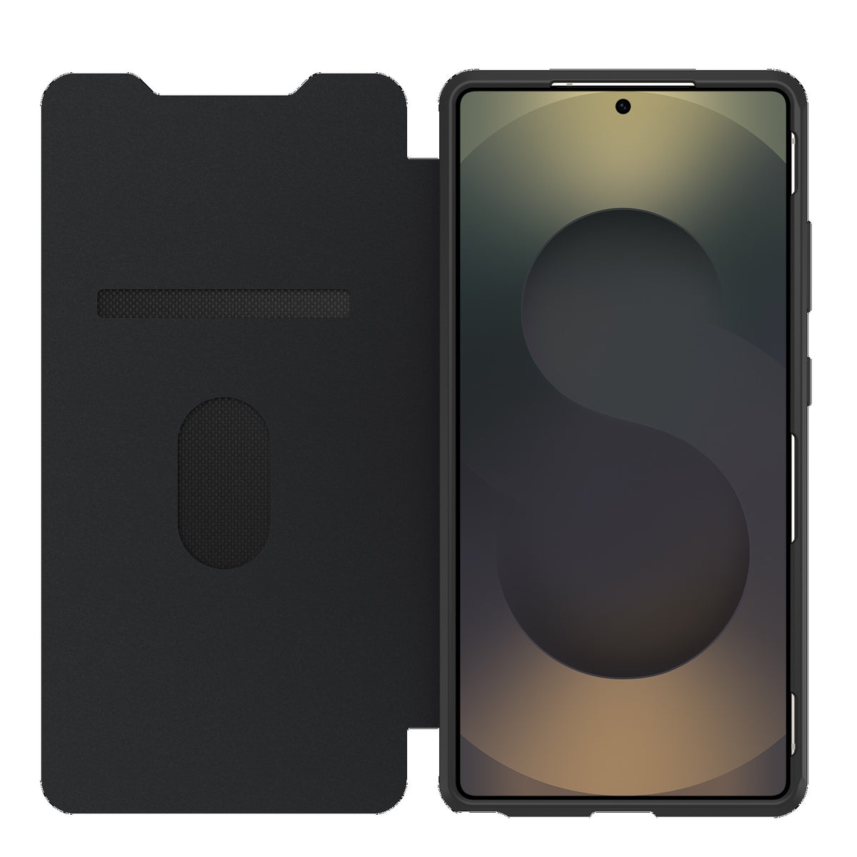 OtterBox React Folio Samsung Galaxy S25 Ultra 5G (6.9") Case Black Crystal (Clear/Black) - (77-97833), DROP+ Military Standard,7 Years Warranty - Image 5