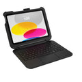 OtterBox Achiever 360 Apple iPad (11") (A16) (11th Gen) / iPad (10.9") (10th Gen) Keyboard with Case (English) Black  - (77-97885 ), 7 Years Warranty - Image 1