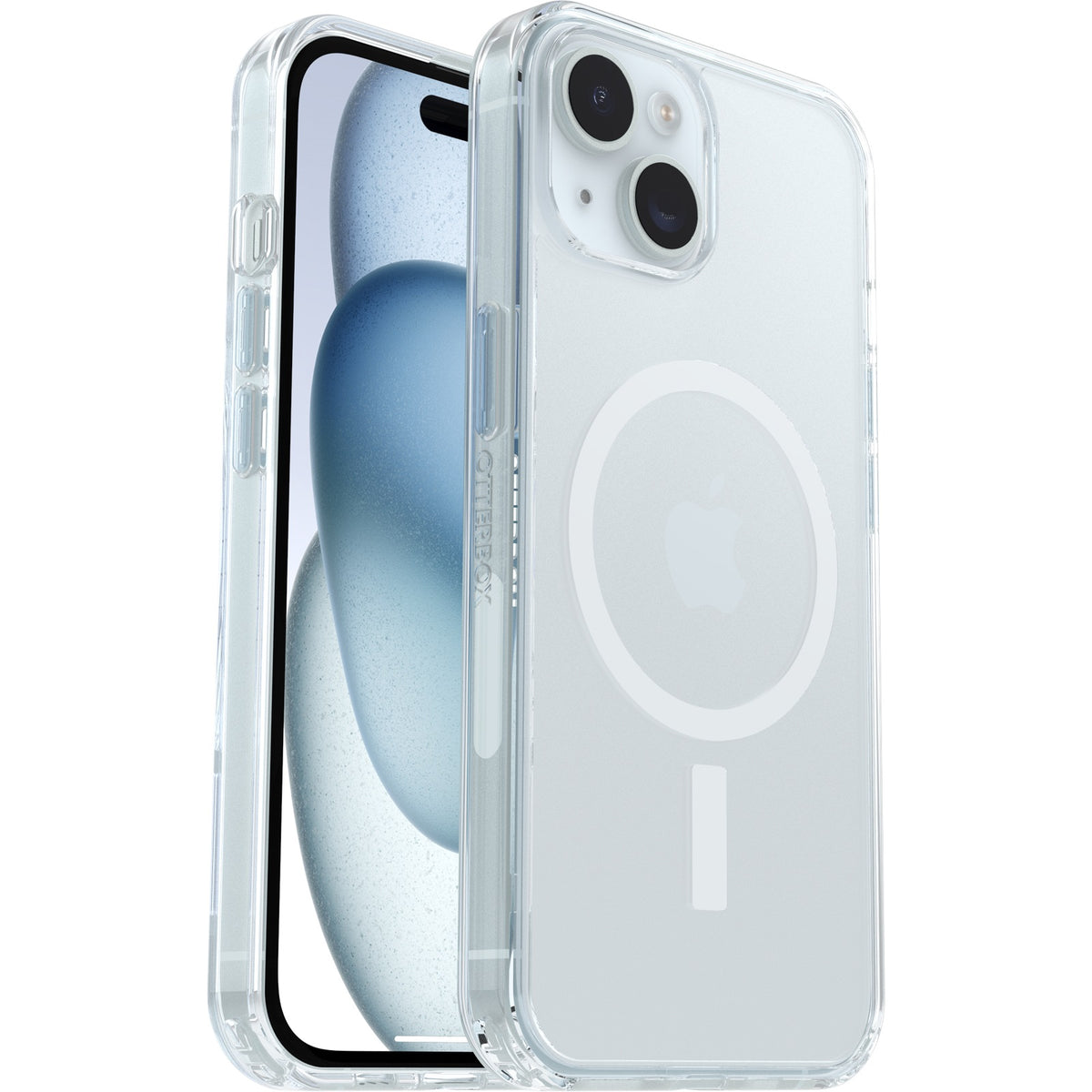 OtterBox Symmetry Clear MagSafe Apple iPhone 17e /  iPhone 16e / iPhone 15 / iPhone 14 / iPhone 13 (6.1") Case Clear - (77-98189), 7 Years Warranty - Image 1