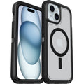OtterBox Defender XT Clear MagSafe Apple iPhone 17e /  iPhone 16e / iPhone 15 / iPhone 14 / iPhone 13 (6.1") Case Dark Side (Clear/Black),7 Years Warr - Image 1