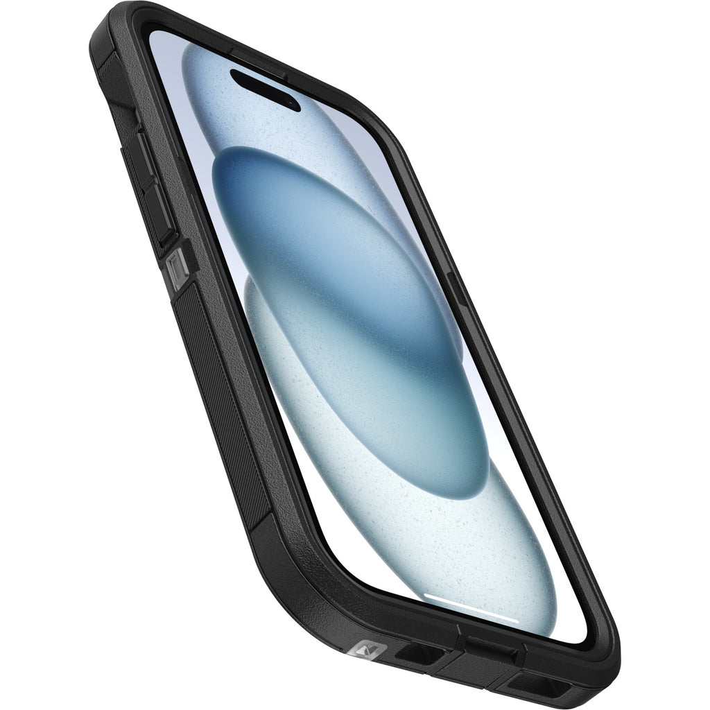 OtterBox Defender XT Clear MagSafe Apple iPhone 17e /  iPhone 16e / iPhone 15 / iPhone 14 / iPhone 13 (6.1") Case Dark Side (Clear/Black),7 Years Warr - Image 4