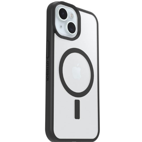 OtterBox React MagSafe Apple iPhone 17e /   iPhone 16e / iPhone 15 / iPhone 14 / iPhone 13 (6.1") Case Black Crystal (Clear/Black) ,7 Years Warranty - Image 2