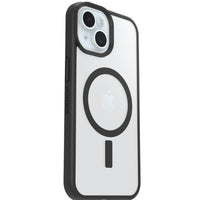 OtterBox React MagSafe Apple iPhone 17e /   iPhone 16e / iPhone 15 / iPhone 14 / iPhone 13 (6.1") Case Black Crystal (Clear/Black) ,7 Years Warranty - Image 2
