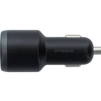 OtterBox 65W Dual Port Standard Fast Car Charger - Black (77-98236), 2xUSB-C, Smart & Compact design, Hassle-Free, 2 Years Warranty - Image 3