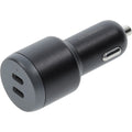 OtterBox 65W Dual Port Standard Fast Car Charger - Black (77-98236), 2xUSB-C, Smart & Compact design, Hassle-Free, 2 Years Warranty - Image 1