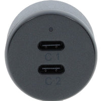 OtterBox 100W Dual Port Standard Fast Car Charger - Black (77-98237), 2 USB-C, Smart & Compact design, Hassle-Free, 2 Years Warranty - Image 2