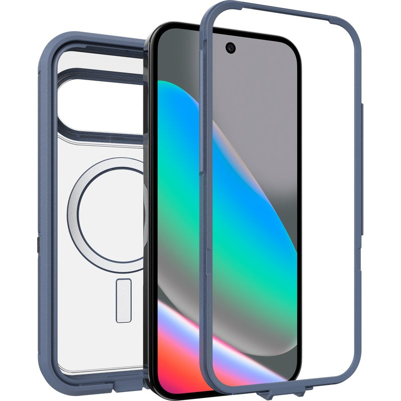 OtterBox Defender Pro XT Clear Magnets Google Pixel 10/Pixel 10 Pro Bootcut Case - Blue (77-98262), DROP+ 7X Military Standard, 7 Years Warranty - Image 2