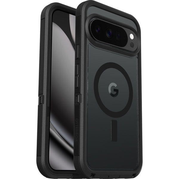 OtterBox Defender Pro XT Clear Magnets Google Pixel 10 Pro XL Dark Side Case Black (77-98268) - No Retail Packaging - 7 Years Warranty