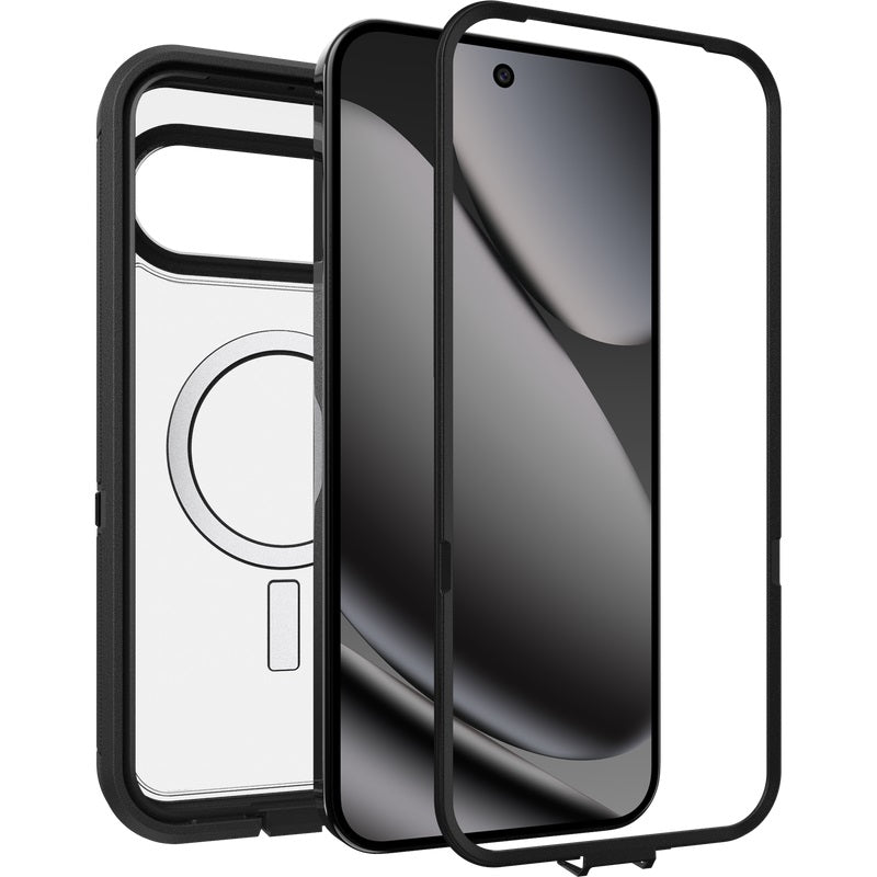 OtterBox Defender Pro XT Clear Magnets Google Pixel 10 Pro XL Dark Side Case Black (77-98268) - No Retail Packaging - 7 Years Warranty - Image 2