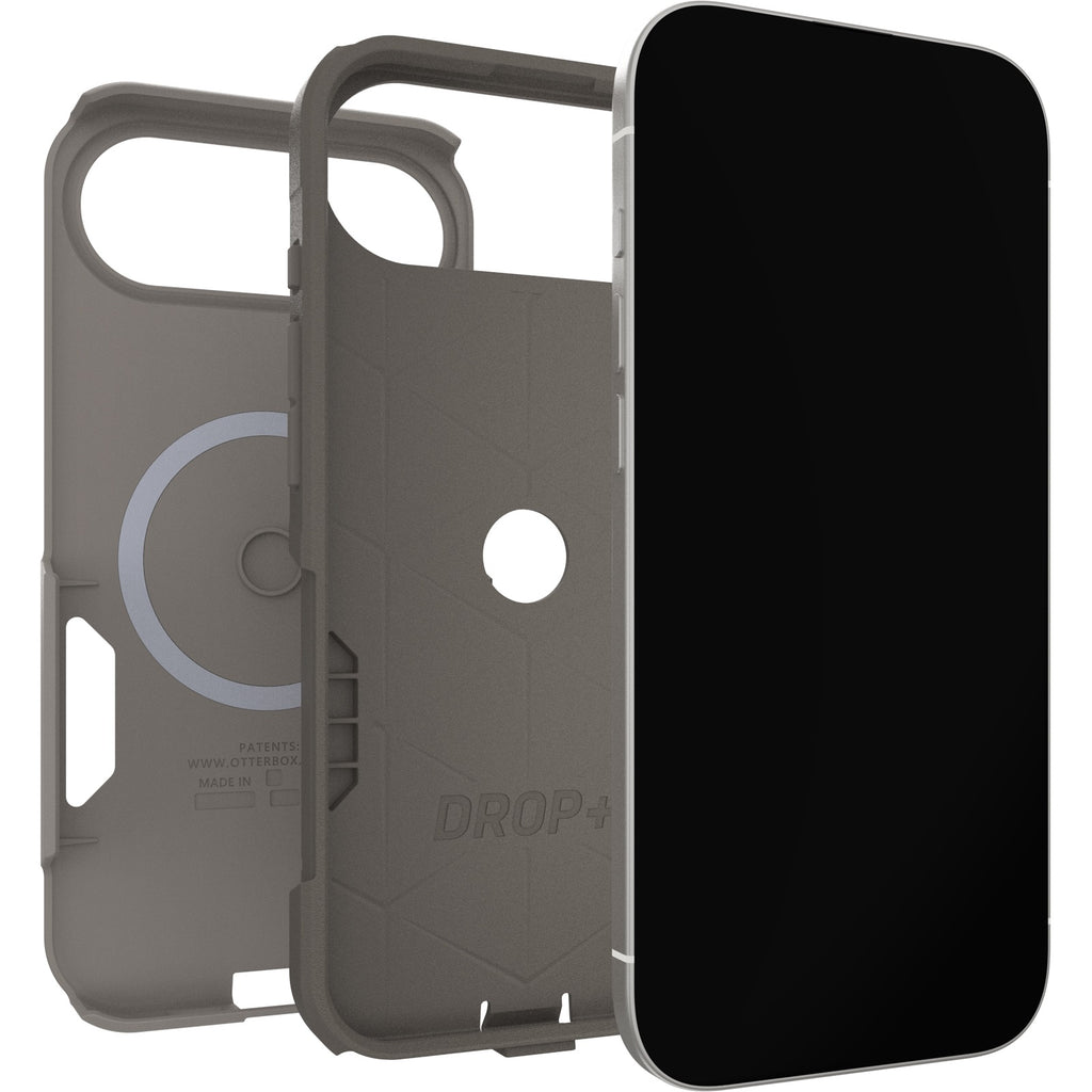 OtterBox Commuter Apple iPhone Air (6.5") Case Grey Comfort (Biege) - (77-98321), DROP+ 3X Military Standard, Raised Edges, 7 Years Warranty - Image 3