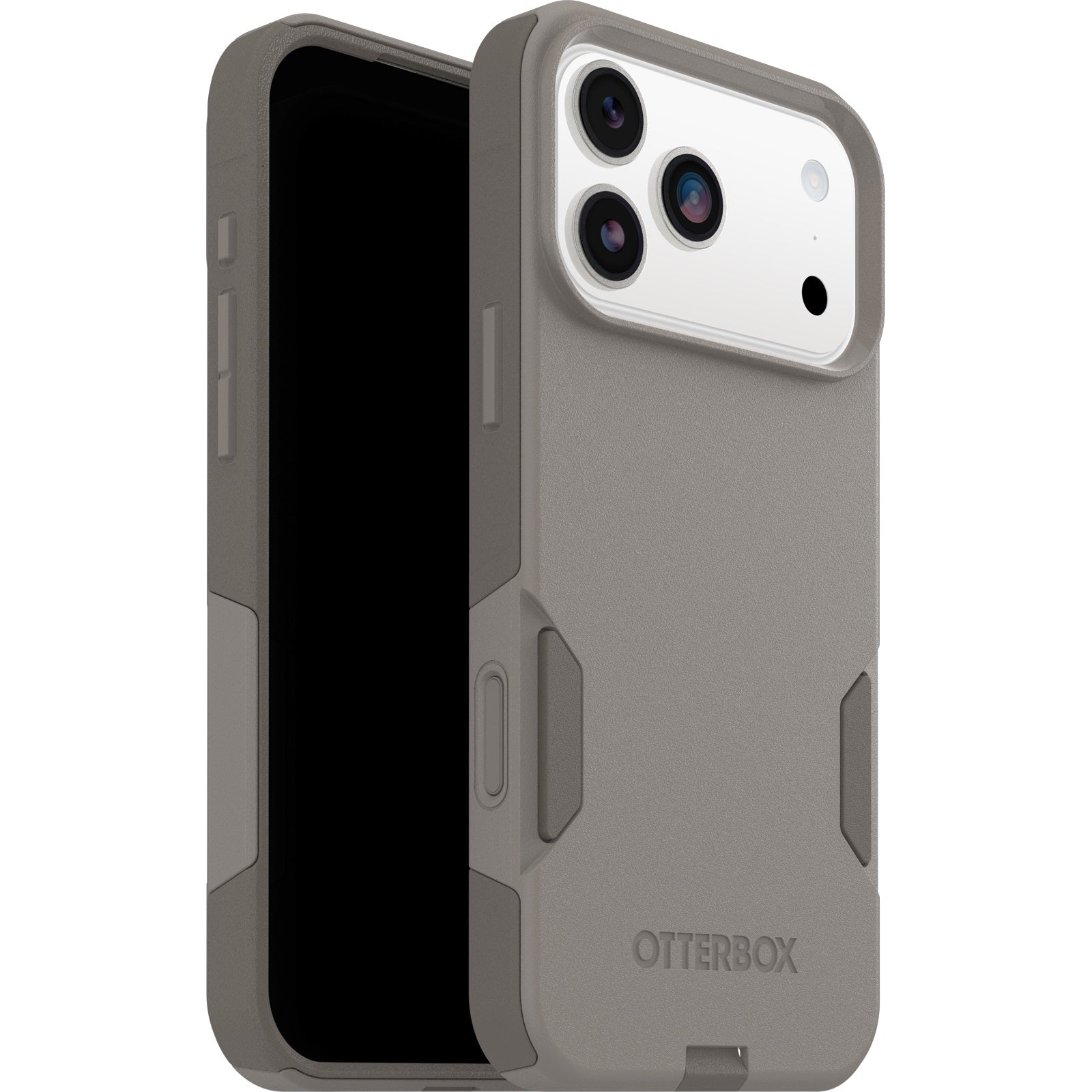 OtterBox Commuter Apple iPhone 17 Pro Max (6.9") Case Grey Comfort (Biege) - (77-98352), DROP+ 3X Military Standard, Raised Edges, 7 Years Warranty - Image 1