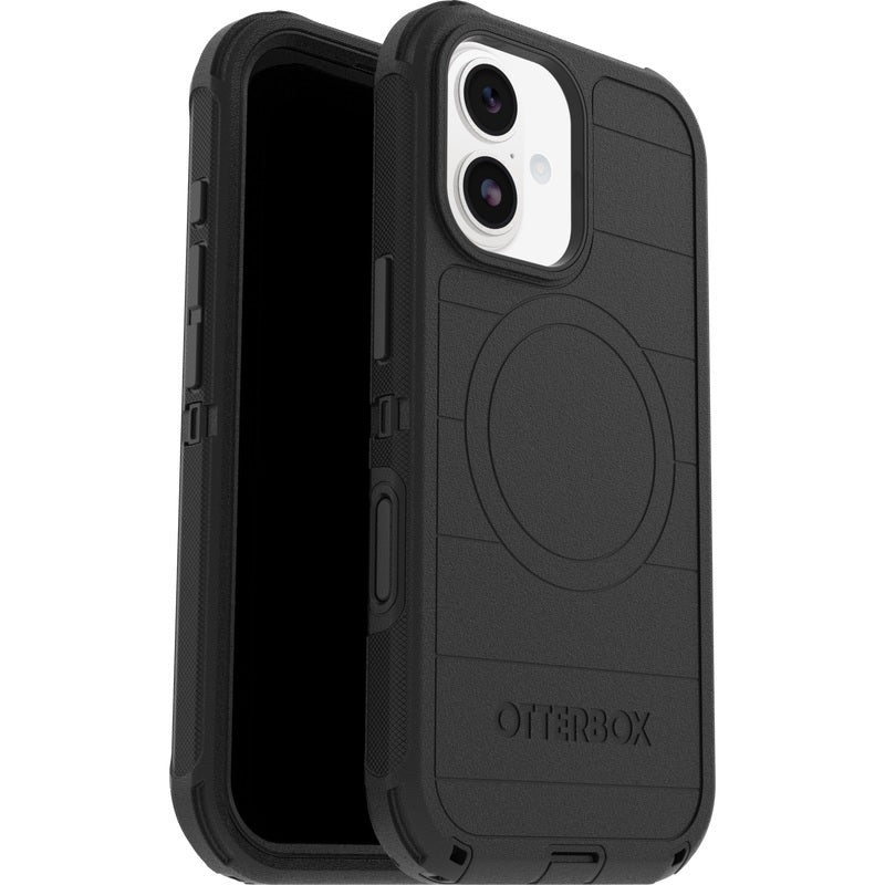 OtterBox Defender Pro MagSafe Apple iPhone 17 (6.3") Case Black - (77-98354), DROP+ 7X Military Standard, Tri-Layer, Port Covers, 7 Years Warranty - Image 5