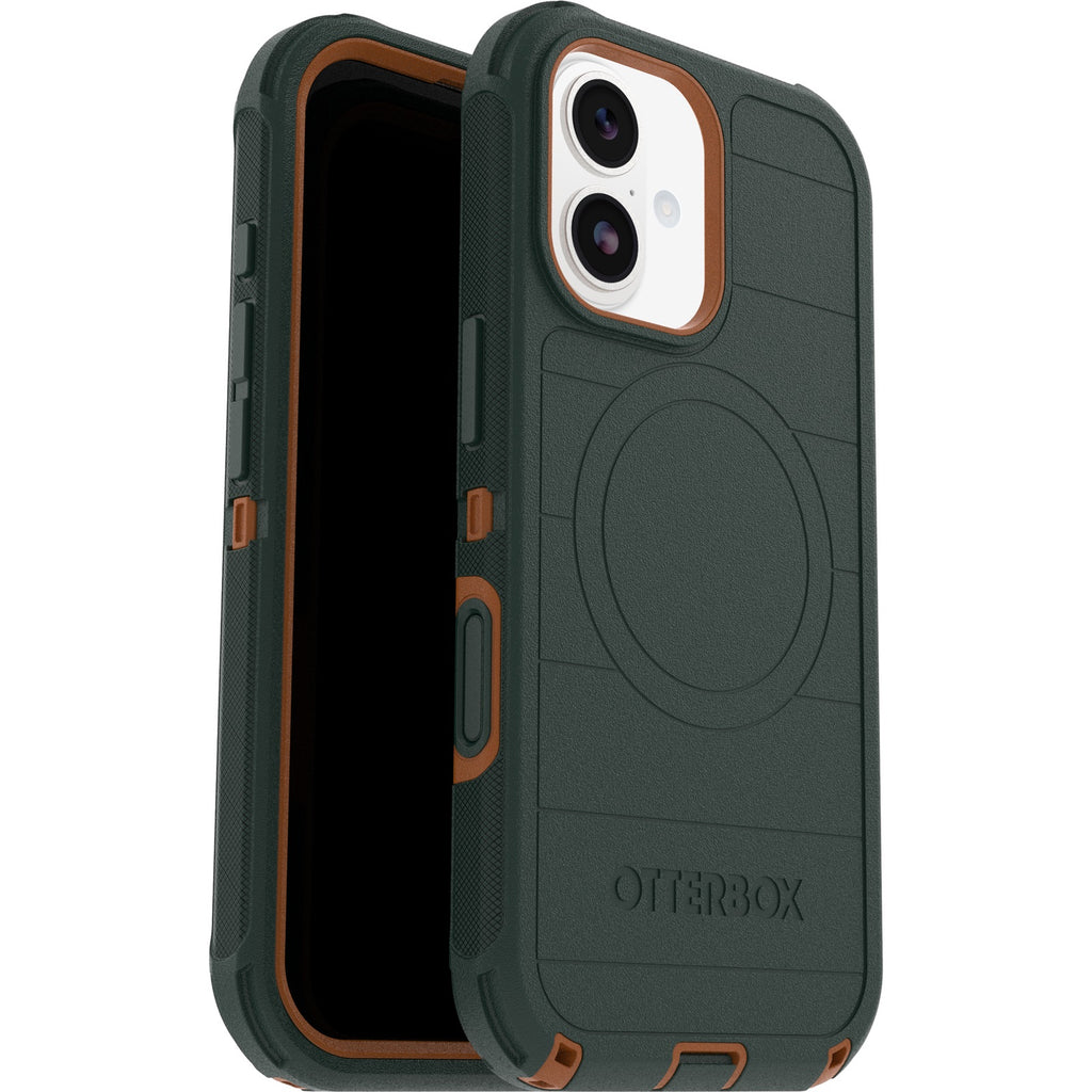 OtterBox Defender Pro MagSafe Apple iPhone 17 (6.3") Case Green Intrigue - (77-98362), DROP+ 7X Military Standard, Tri-Layer, 7 Years Warranty - Image 5