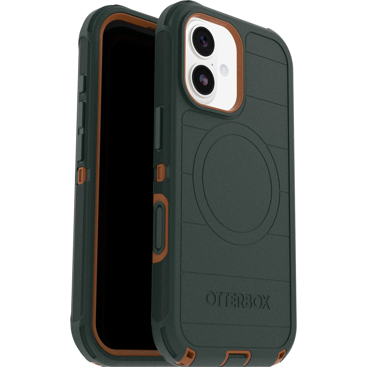 OtterBox Defender Pro MagSafe Apple iPhone 17 (6.3") Case Green Intrigue - (77-98362), DROP+ 7X Military Standard, Tri-Layer, 7 Years Warranty - Image 5