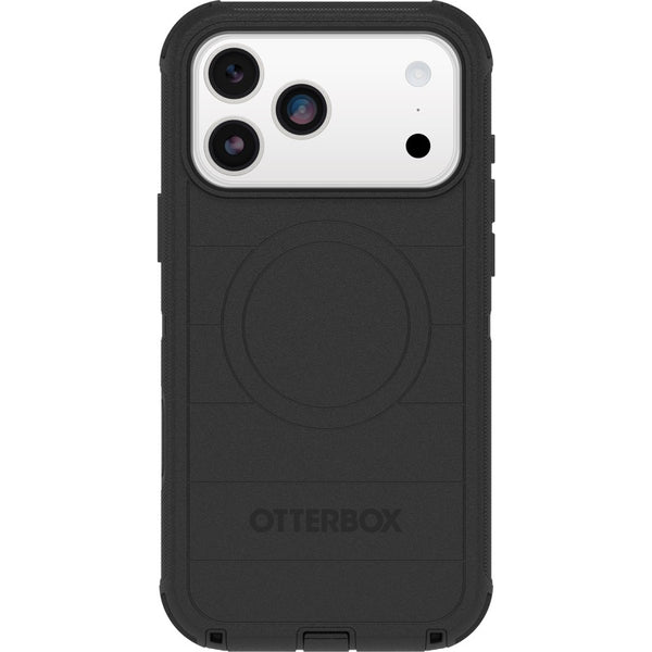 OtterBox Defender Pro MagSafe Apple iPhone 17 Pro (6.3") Case Black - (77-98380), DROP+ 7X Military Standard, Raised Edges, 7 Years Warranty