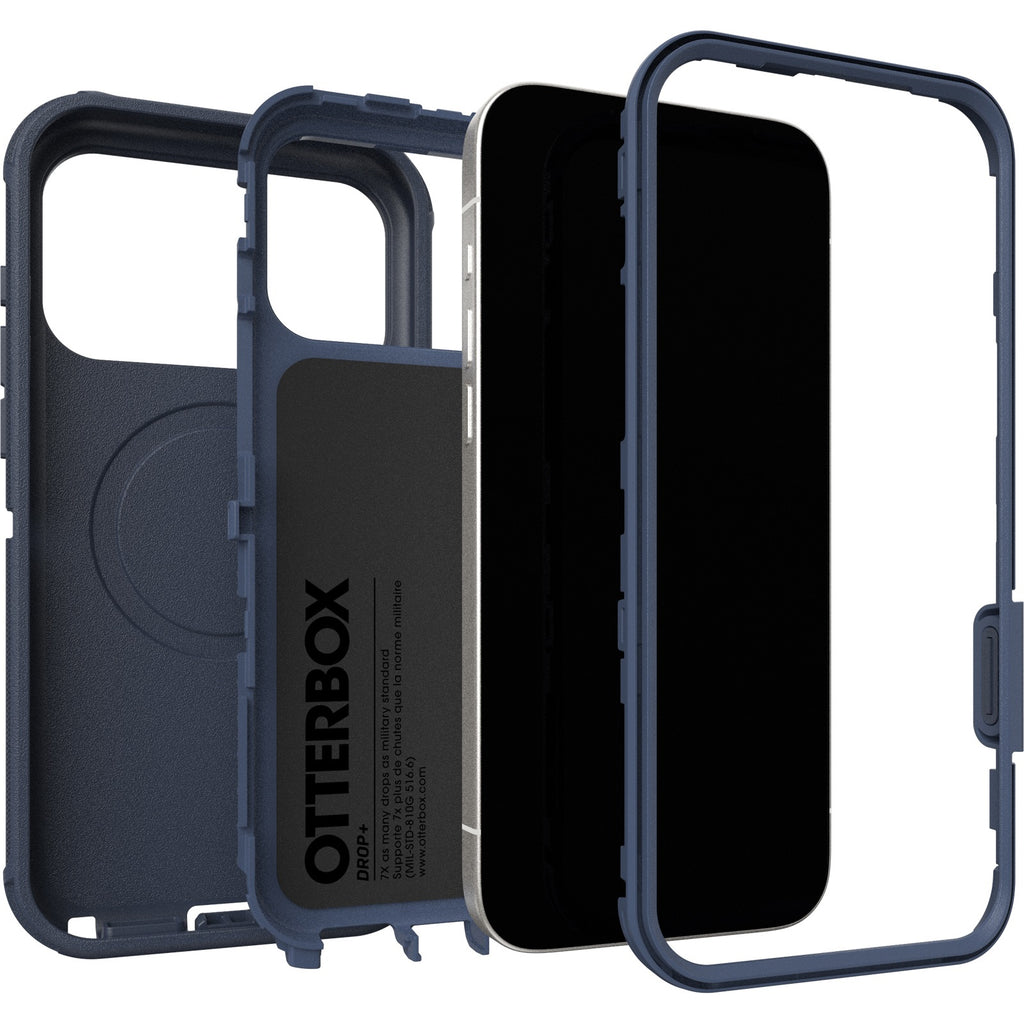 OtterBox Defender Pro MagSafe Apple iPhone 17 Pro Max (6.9") Case Blue Sentiment - (77-98396), DROP+ 7X Military Standard, Tri-Layer, 7 Years Warranty - Image 3