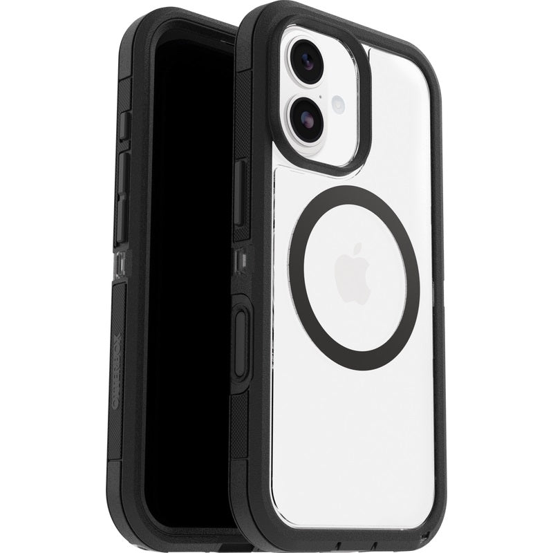 OtterBox Defender XT Pro MagSafe Apple iPhone 17 (6.3") Case Dark Side (Clear/Black) - (77-98480), DROP+ 7X Military Standard, 7 Years Warranty - Image 1