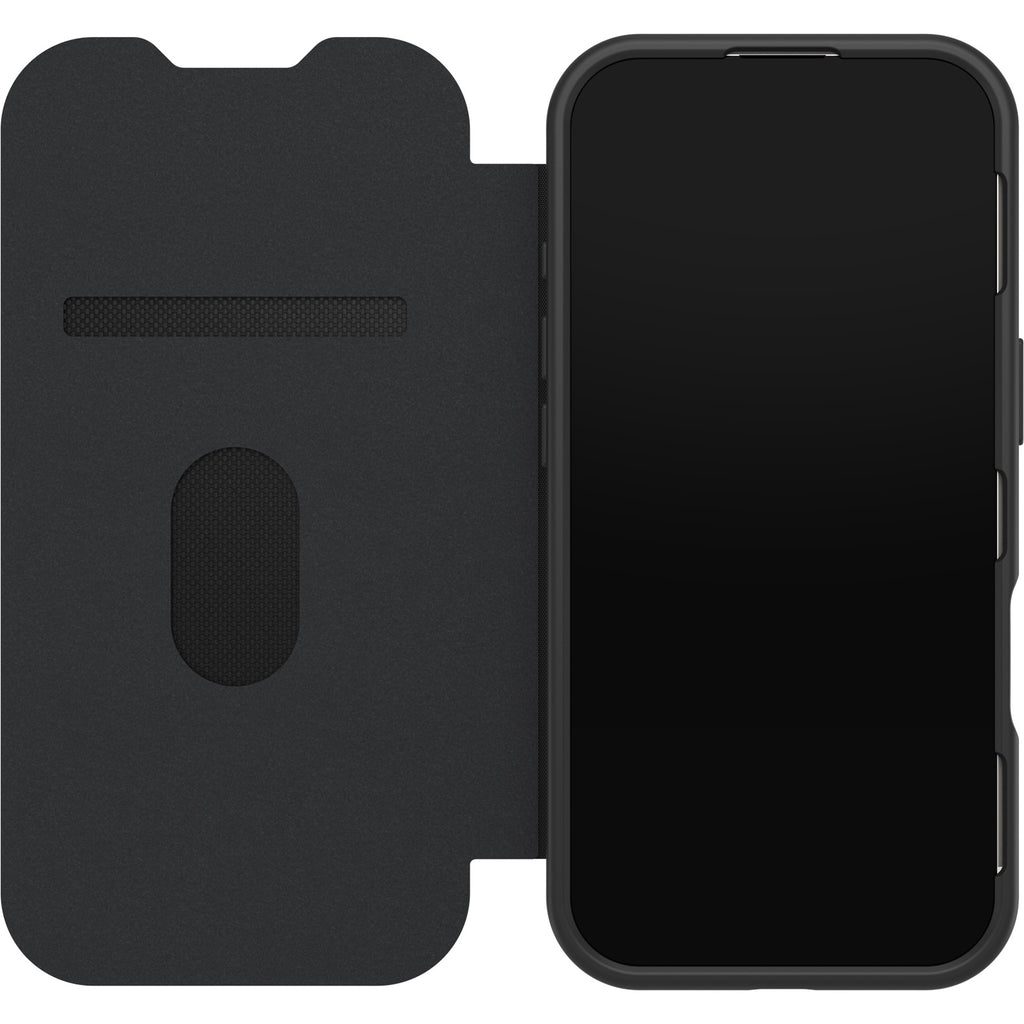 OtterBox React Folio MagSafe Apple iPhone 17 (6.3") Case Black Crystal (Clear/Black) - (77-98586), DROP+ Military Standard, 7 Years Warranty - Image 3