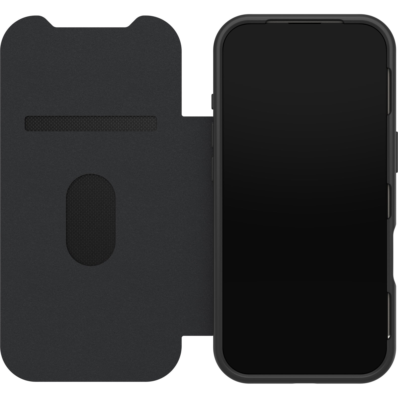OtterBox React Folio MagSafe Apple iPhone 17 Pro (6.3") Case Black Crystal (Clear/Black) - (77-98588), DROP+ Military Standard, 7 Years Warranty - Image 3