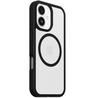 OtterBox React MagSafe Apple iPhone 17 (6.3") Case Black Crystal (Clear/Black) - (77-98591),DROP+ Military Standard,Raised Edges,7 Years Warranty - Image 2