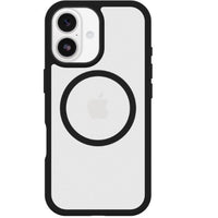 OtterBox React MagSafe Apple iPhone 17 (6.3") Case Black Crystal (Clear/Black) - (77-98591),DROP+ Military Standard,Raised Edges,7 Years Warranty - Image 4