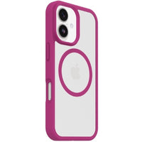 OtterBox React MagSafe Apple iPhone 17 (6.3") Case Rose Crystal (Pink/Clear) - (77-98594),DROP+ Military Standard,Raised Edges,7 Years Warranty - Image 2