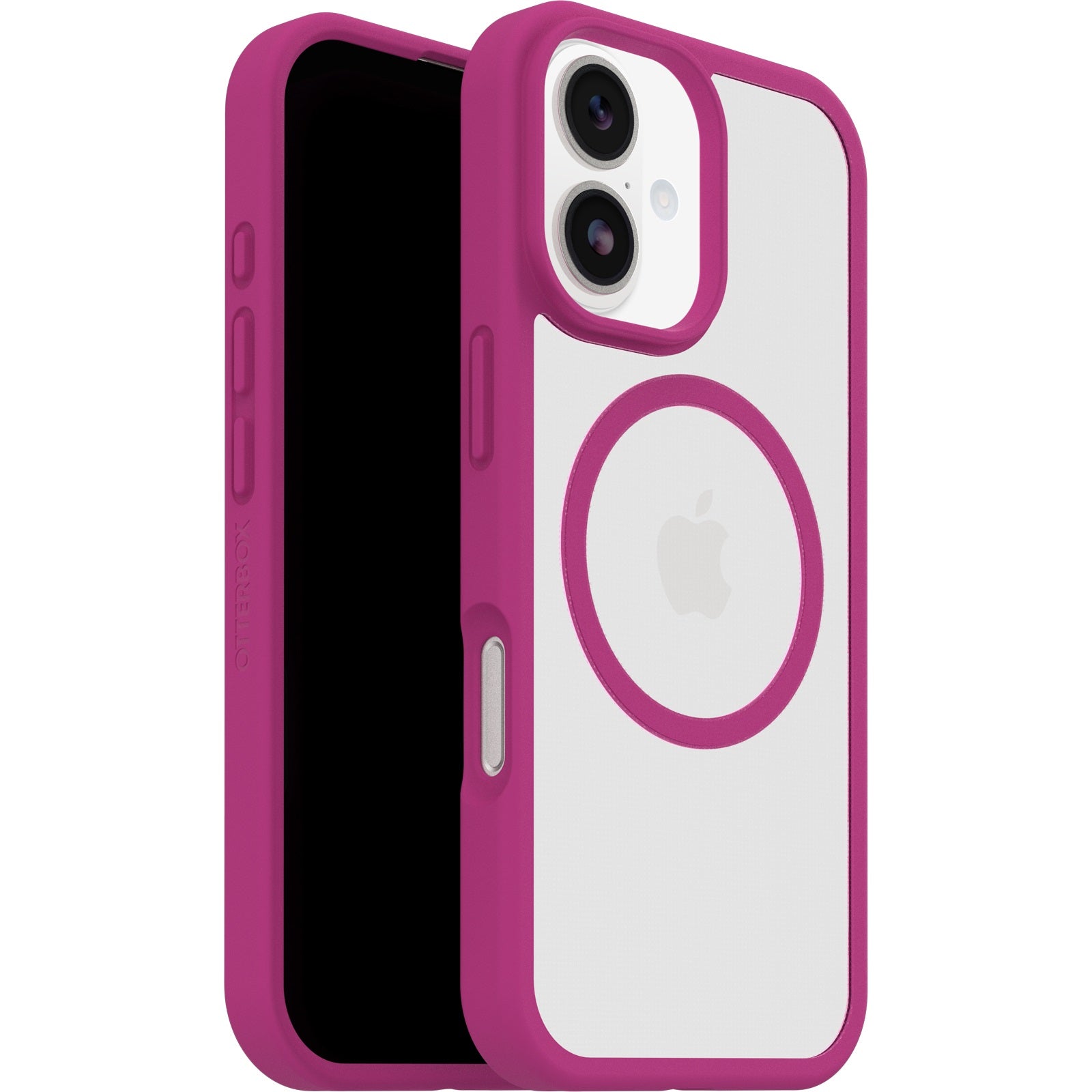 OtterBox React MagSafe Apple iPhone 17 (6.3") Case Rose Crystal (Pink/Clear) - (77-98594),DROP+ Military Standard,Raised Edges,7 Years Warranty - Image 5