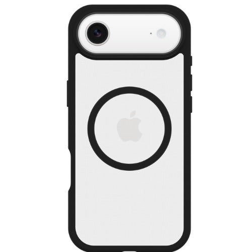 OtterBox React MagSafe Apple iPhone Air (6.5") Case Black Crystal (Clear/Black) - (77-98611),DROP+ Military Standard,Raised Edges,7 Years Warranty - Image 4
