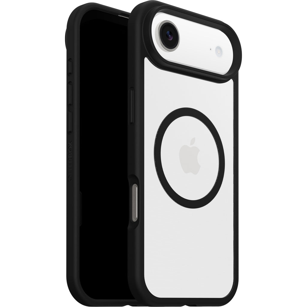 OtterBox React MagSafe Apple iPhone Air (6.5") Case Black Crystal (Clear/Black) - (77-98611),DROP+ Military Standard,Raised Edges,7 Years Warranty - Image 5