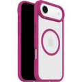 OtterBox React MagSafe Apple iPhone Air (6.5") Case Rose Crystal (Pink/Clear) - (77-98614),DROP+ Military Standard,Raised Edges,7 Years Warranty - Image 1