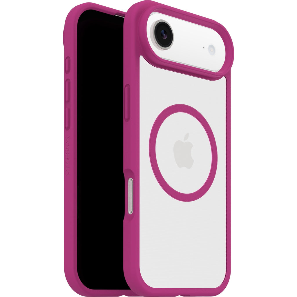 OtterBox React MagSafe Apple iPhone Air (6.5") Case Rose Crystal (Pink/Clear) - (77-98614),DROP+ Military Standard,Raised Edges,7 Years Warranty - Image 1