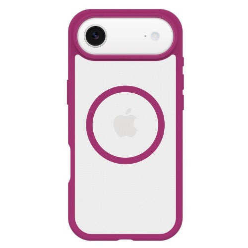 OtterBox React MagSafe Apple iPhone Air (6.5") Case Rose Crystal (Pink/Clear) - (77-98614),DROP+ Military Standard,Raised Edges,7 Years Warranty - Image 4