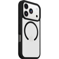 OtterBox React MagSafe Apple iPhone 17 Pro (6.3") Case Black Crystal (Clear/Black) - (77-98631),DROP+ Military Standard,Raised Edges,7 Years Warranty - Image 3