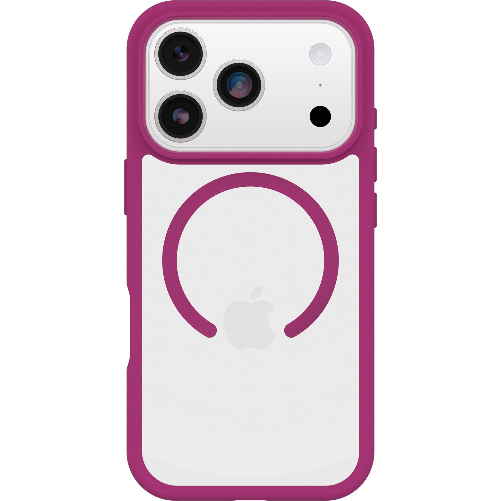OtterBox React MagSafe Apple iPhone 17 Pro (6.3") Case Rose Crystal (Pink/Clear) - (77-98634),DROP+ Military Standard,Raised Edges,7 Years Warranty - Image 2