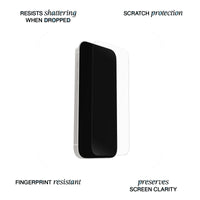 OtterBox Glass Apple iPhone 17 Pro Max (6.9") Screen Protector Clear - (77-98686), Drop Protection, Anti-Scratch, Flawless Touch, 2 Years Warranty - Image 4