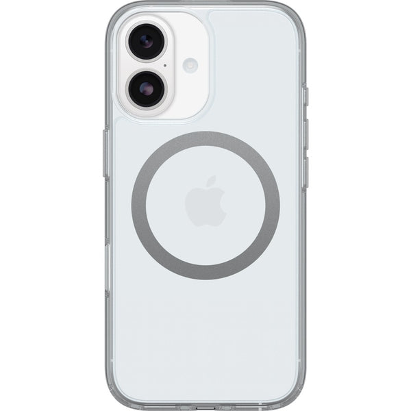 OtterBox Symmetry Clear MagSafe Apple iPhone 17 (6.3") Case Clear - (77-98781), DROP+ 3X Military Standard, Raised Edges, Hassle-Free,7 Years Warranty